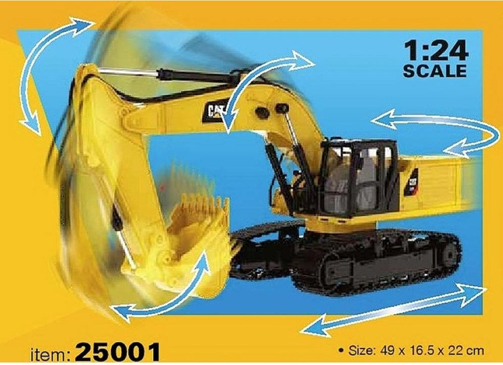 Actual product image Diecast Masters Cat 336 Excavator