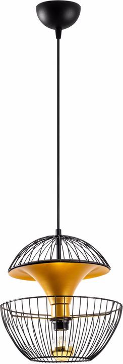 Schwarz-Gold-Kombination