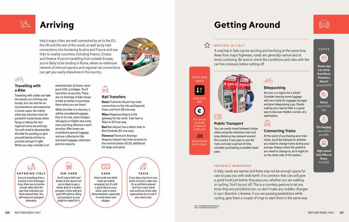 Actual product image Best Bike Rides Italy (English, Amy McPherson, Angelo Zinna, Margherita Ragg, 2023)