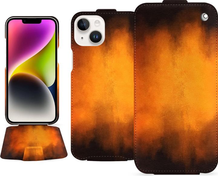 Produktbild Noreve Lederschutzhülle vertikal (Apple iPhone 15 Plus)