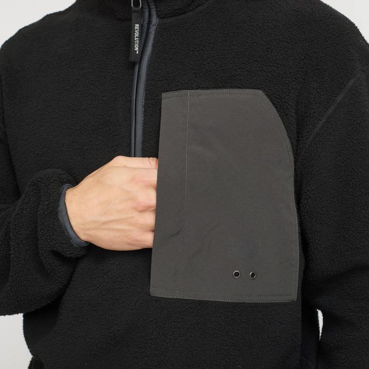 Immagine prodotto Revolution Felpe in pile con mezza zip (S)