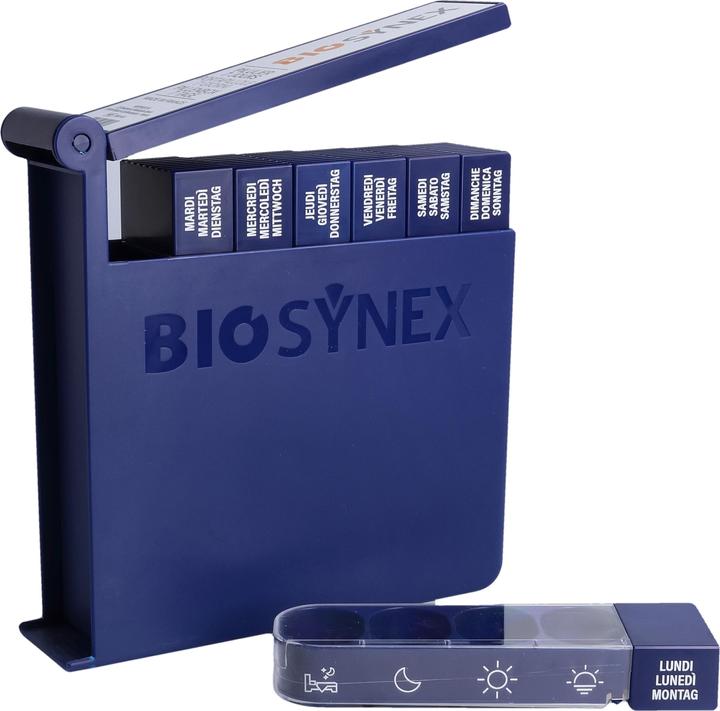 Actual product image Biosynex Pilboxing week 7 days