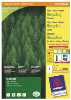 Produktbild Avery Recycling Universal-Etiketten