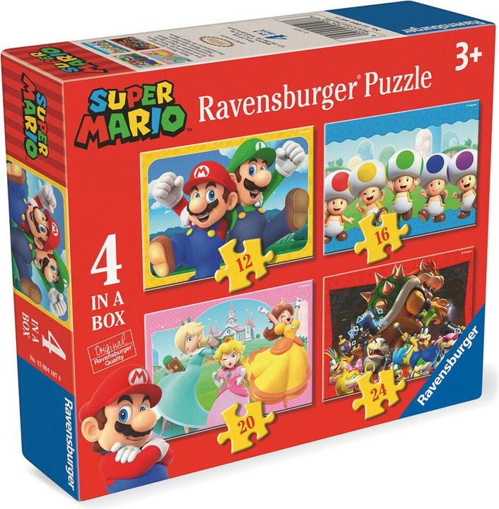 Produktbild Ravensburger 4in1 Super Mario (12 Teile)