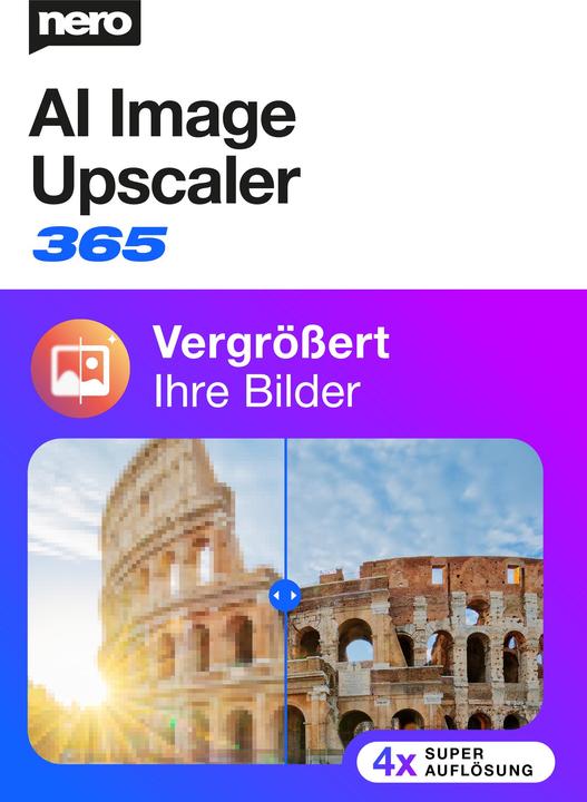 Produktbild Nero AI Image Upscaler 365 Download Code (1 User, 1 Geräte/User, 12 Monate)