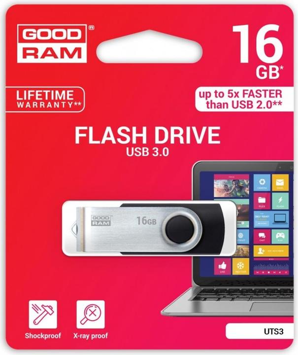 Produktbild Goodram UTS3 (16 GB, USB-A)