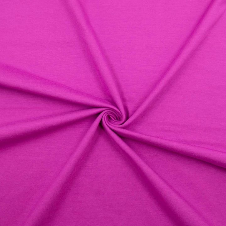Immagine prodotto Stoffrestposten Jersey di cotone - Fucsia - Quantità minima di vendita: 1 metro