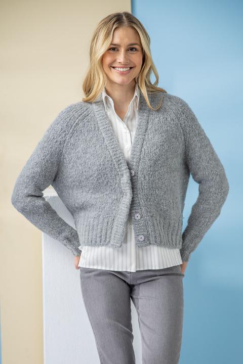 Produktbild Sealand Damen Flausch-Strickjacke (L)