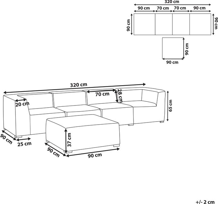 Produktbild Beliani Arezzo