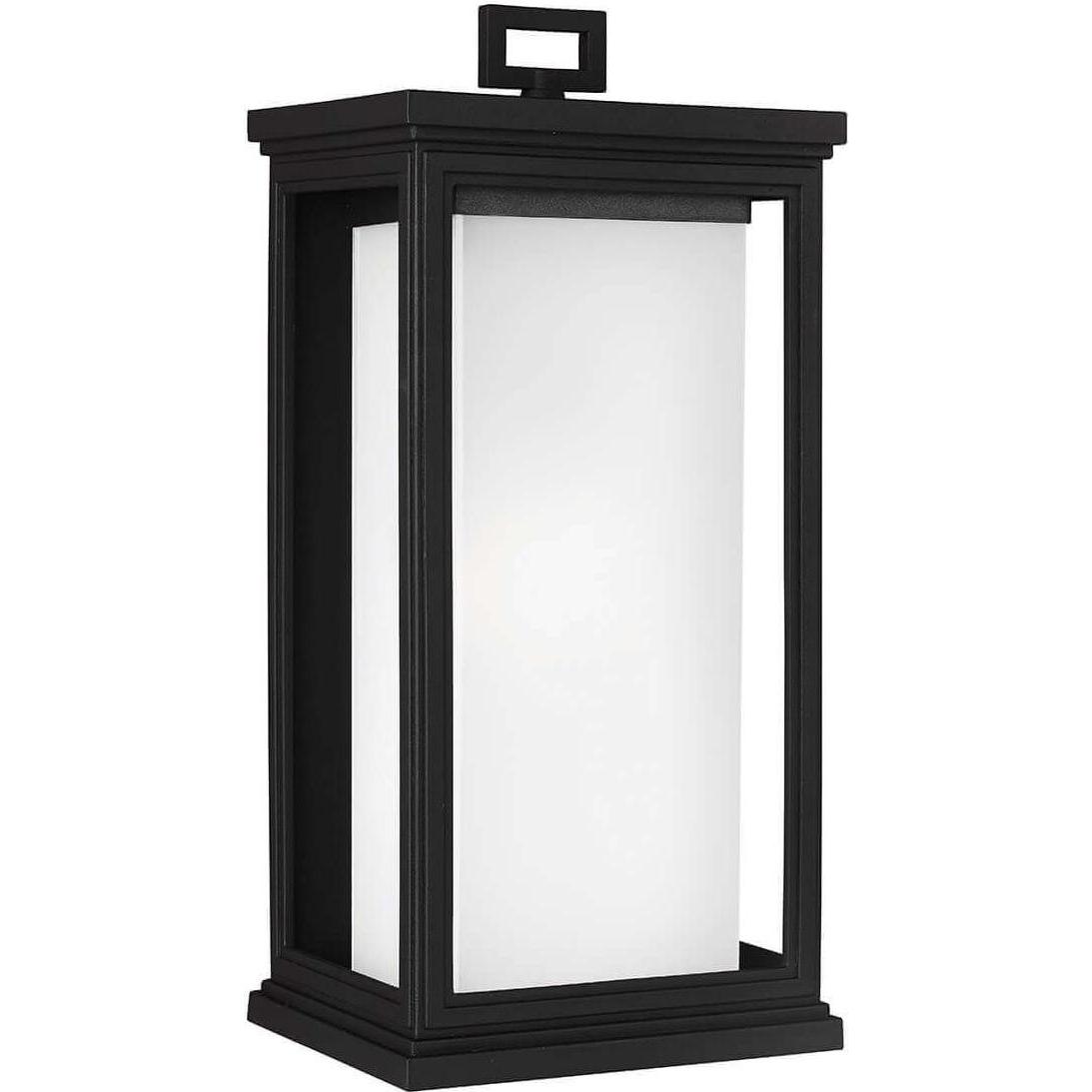 Elstead Lighting, Gartenbeleuchtung, Roscoe Aussen-Wandleuchte E27 46cm Strukturiertes Schwarz IP44 Anti-Meerwasser (E27...