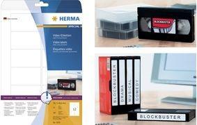 Produktbild HERMA Video Etiketten A4