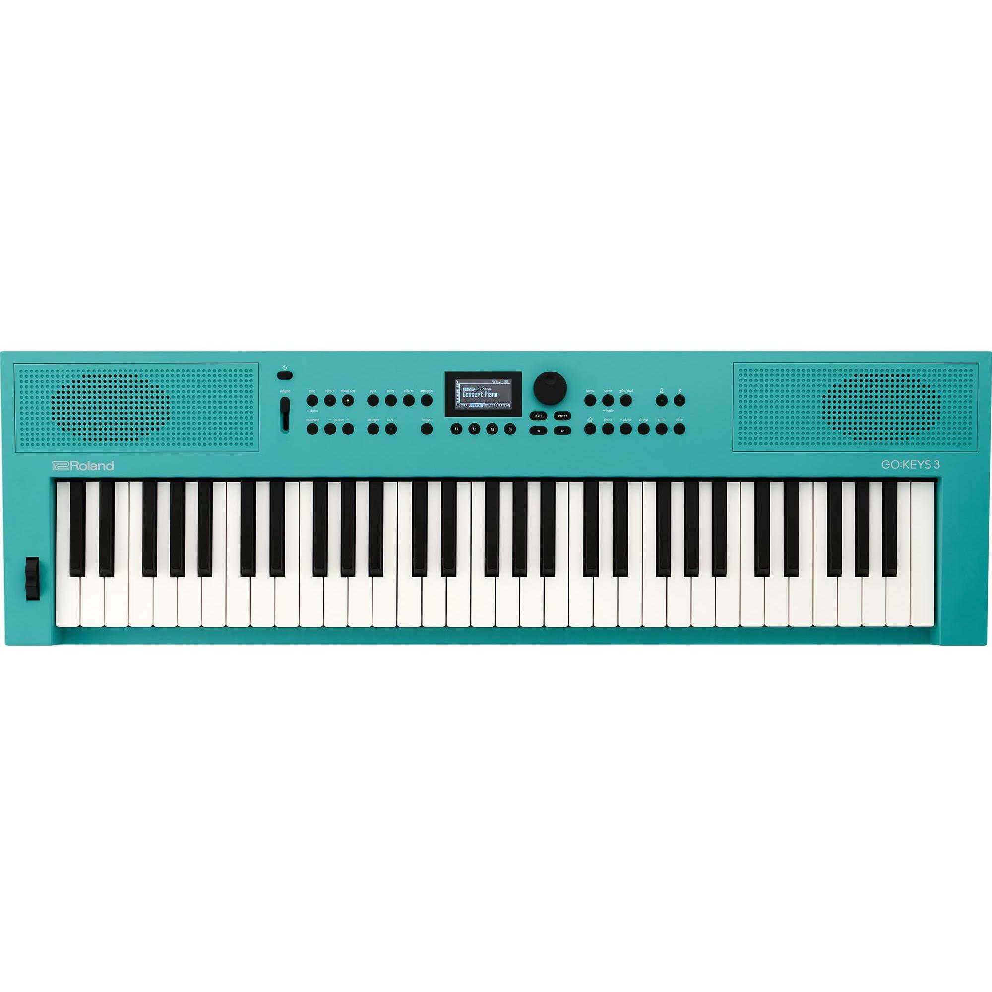 Roland GO:KEYS 3 (61 Tasten), Keyboard, Türkis