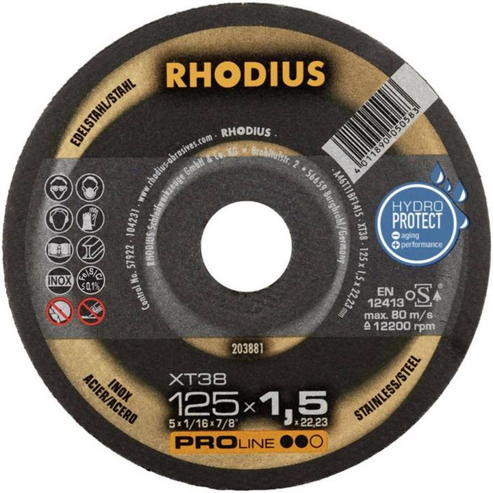 Produktbild Rhodius XT38 TrennscheibenSet
