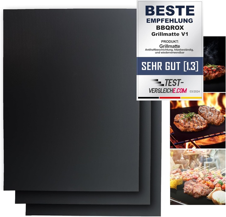 Produktbild Blackrox 3er-Set Grillmatten