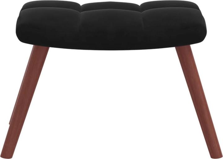 Actual product image vidaXL Schaukelstuhl mit Hocker