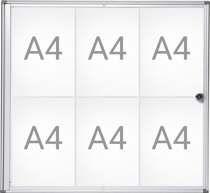 Produktbild Maul Schaukasten, Aussentiefe 27 mm (Whiteboard, 65.5 x 71 cm)