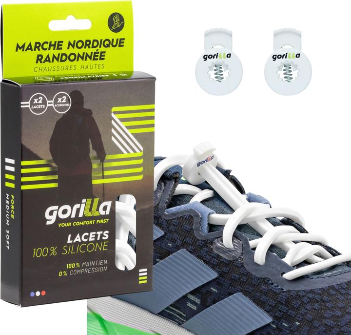 Immagine prodotto Gorilla Lacci elastici in silicone per escursioni (138 cm)