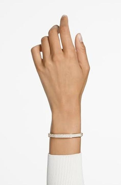 Image du produit Swarovski Dextera Bracelet-jonc octogonal Pavé moyen Blanc Or (Métal Swarovski)