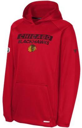 Produktbild Outerstuff Rink Pullover JR Hoodie (Rot, Chicago Blackhawks, JR M) (M)