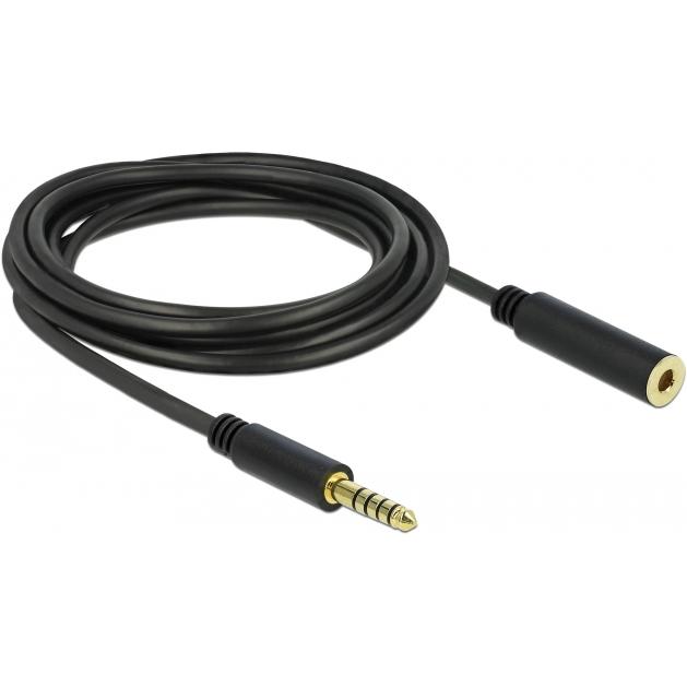 Delock 85798 Audio-Kabel (3 m, Verlängerung), Audio Kabel