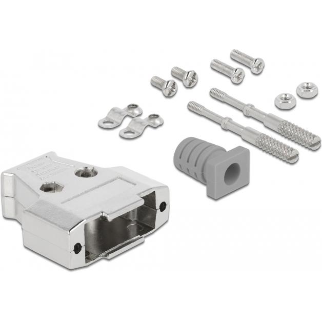 Delock 66626 Kabelschützer (e), Kabel Zubehör, Silber