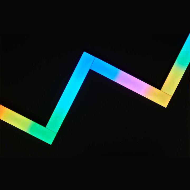 Image du produit Nedis SmartLife LED décoratives | Barre murale | Wi-Fi | RGBIC / Blanc chaud | Android™ / IOS (Blanc chaud, 14.40 cm, Intérieur)