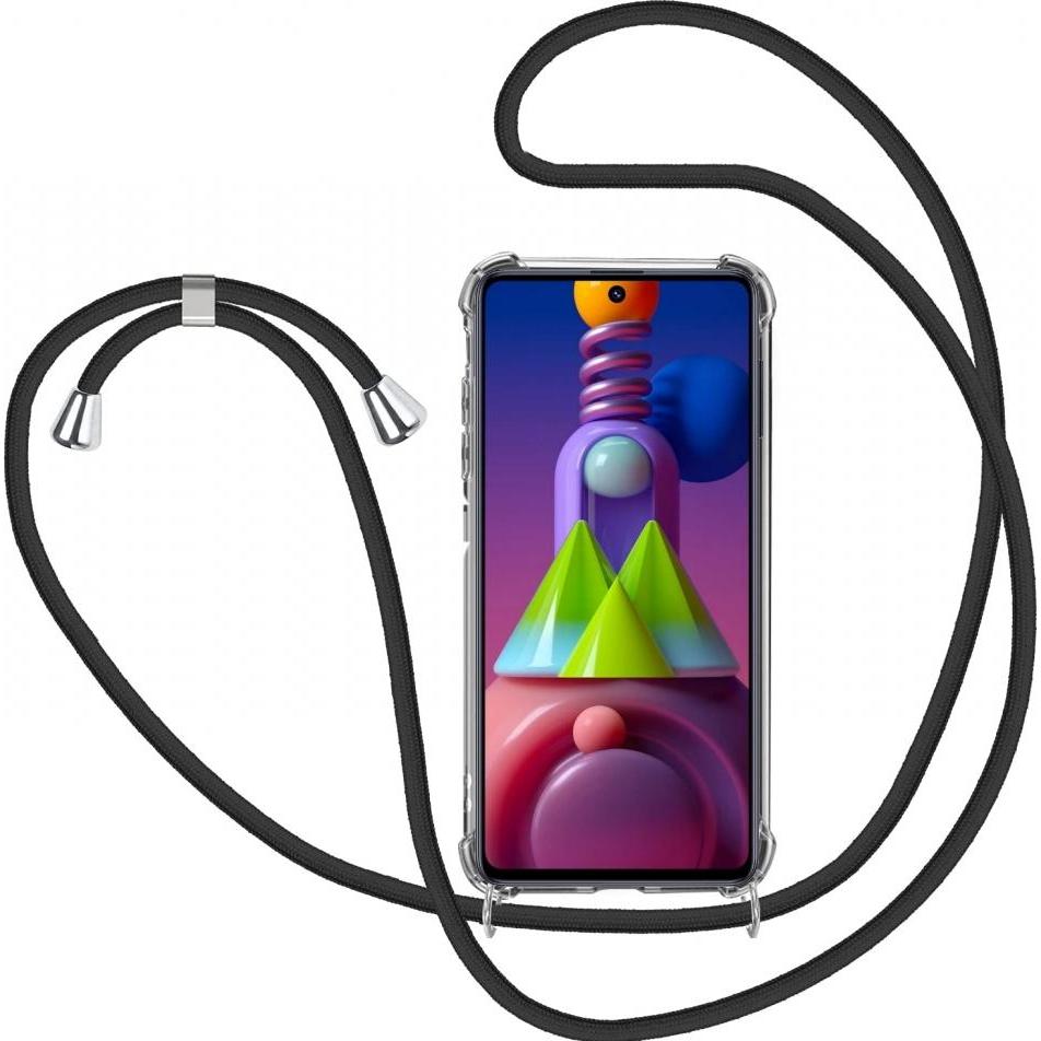 Thumbnail - Screenguard Samsung Galaxy M51 Loopster Necklace Hülle, Handykette, Transparent