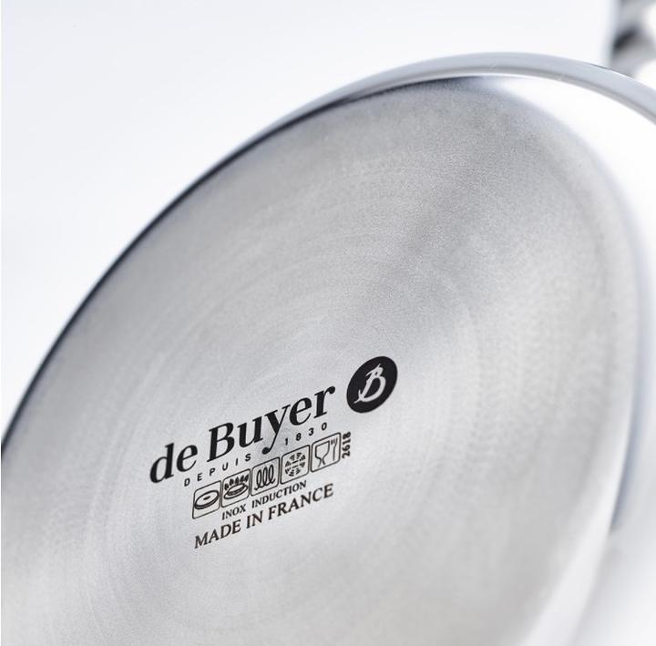 Immagine prodotto de Buyer Affinity sauté pan induzione (24 cm, Padella per friggere, Alluminio, Acciaio inossidabile)