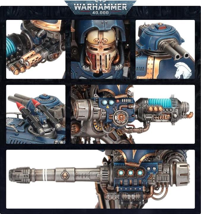 Actual product image Games Workshop Warhammer 40,000 - Imperial Knights Knight Dominus (Plastic)