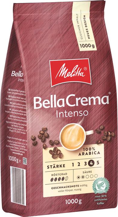 Actual product image Melitta Coffee beans Whole coffee beans 1 piece (1000 g, Dark roast)