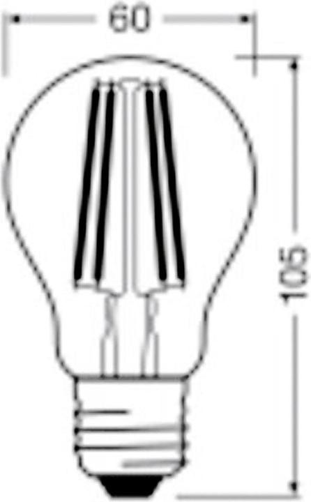 Produktbild Osram Led Filament Classic A (E27, 525 lm, 1 x)
