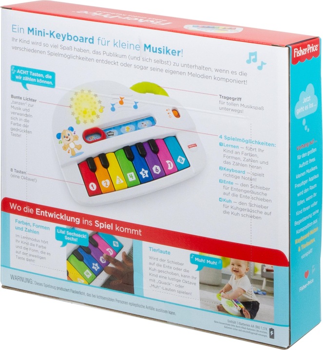Produktbild Fisher-Price Babys erstes Keyboard (Deutsch)