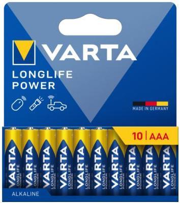Varta Pile LONGLIFE Power AAA NOUVELLE (10 pcs, AAA, 1260 mAh)