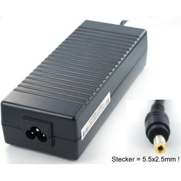 AGI 61692 - Notebook - Indoor - 100 - 240 V - 120 W - 19 V - Schwarz (120 W), Notebook Netzteil, Schwarz