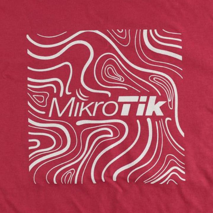 Actual product image MikroTik T-shirt motif original size L (L)