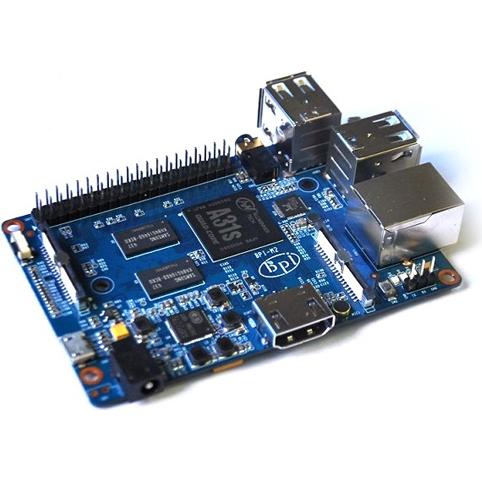 Sinovoip Banana Pi BPI-M2 - Computer a scheda singola Quad-Core Wi-Fi, Scheda + Kit di sviluppo