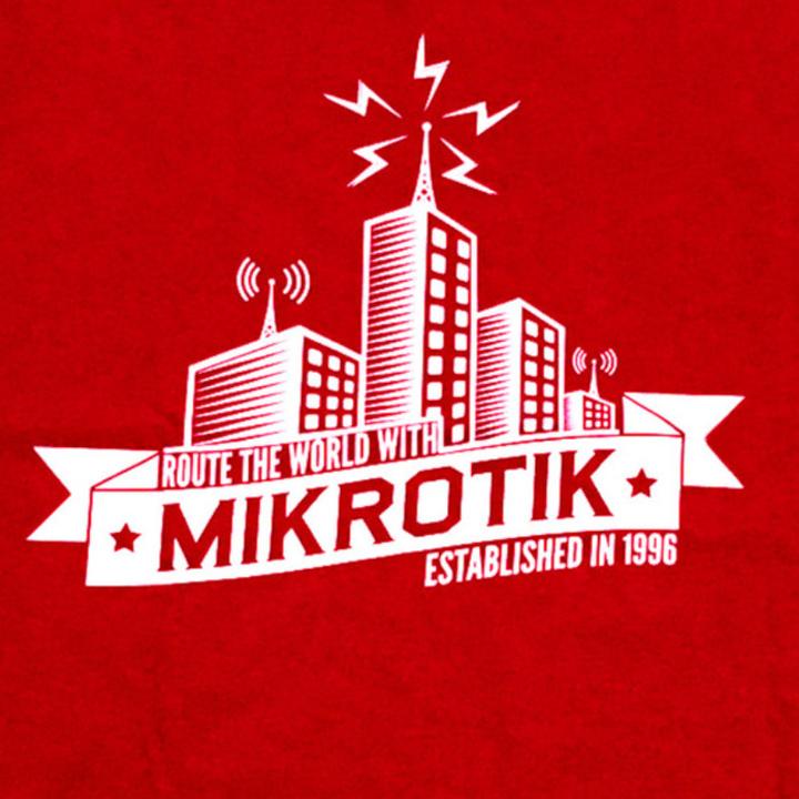 Actual product image MikroTik T-shirt motif original size XL (XL)