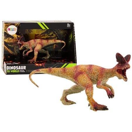 Lean Toys Dilophosaurus Dinosaurier-Sammelfigur, rot (49671566)