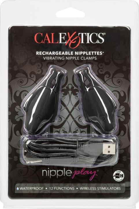 Produktbild CalExotics Nipple Play® Rechargeable Nipplettes® - Black