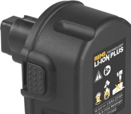 Actual product image Multitubo Replacement battery for mini press machine (Press connection)