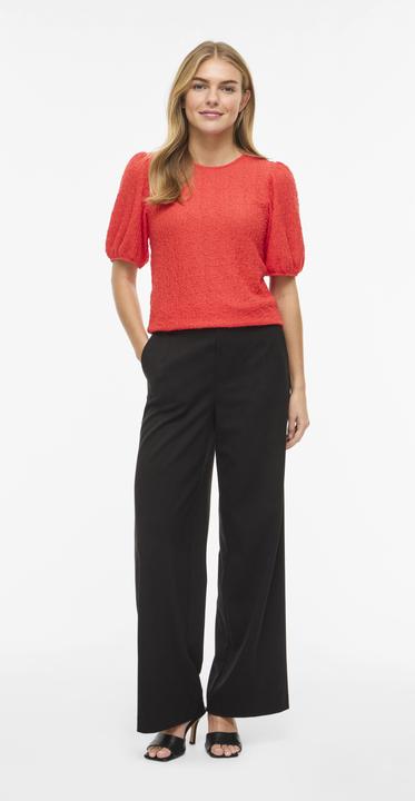 Immagine prodotto Vila VIFALL Rundhals Oberteil mit kurzen Ärmeln (L)