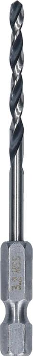 Image du produit Bosch Professional Zubehör HSS PointTeQ Foret hexagonal 3,2 mm (3,2 mm)