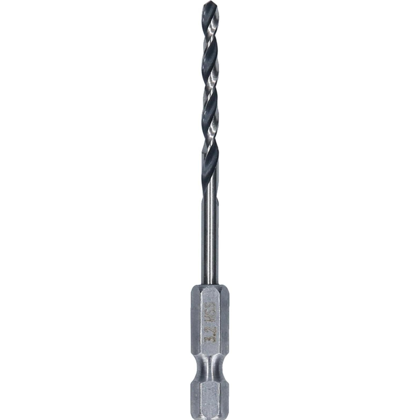 Bosch Professional Zubehör, Bohrereinsatz, HSS PointTeQ Sechskantbohrer 3,2 mm (3.2 mm)