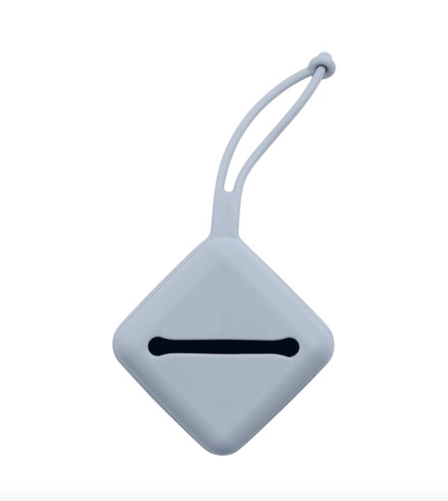 Actual product image Bibs Sucette Case Dusty Blue (1 x)