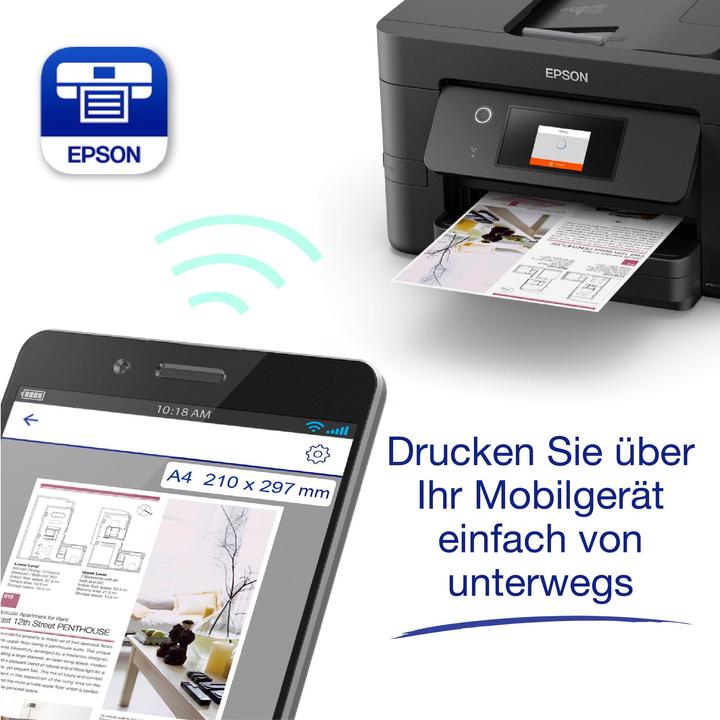 Actual product image Epson WorkForce Pro WF-3820DWF (Ink, Colour)