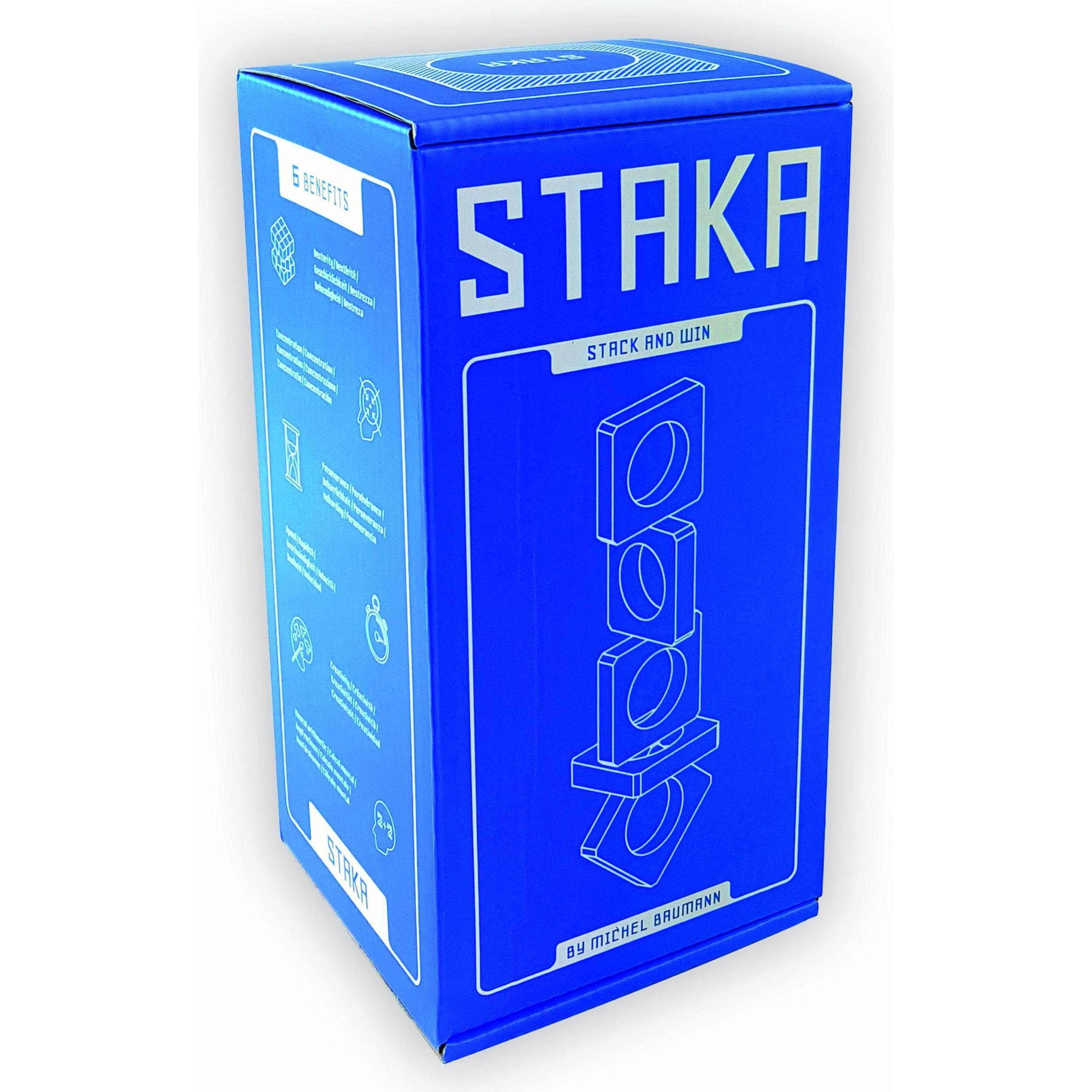 Helvetiq Mehrfarbig Staka (Deutsch, 1 - 4 Spieler)