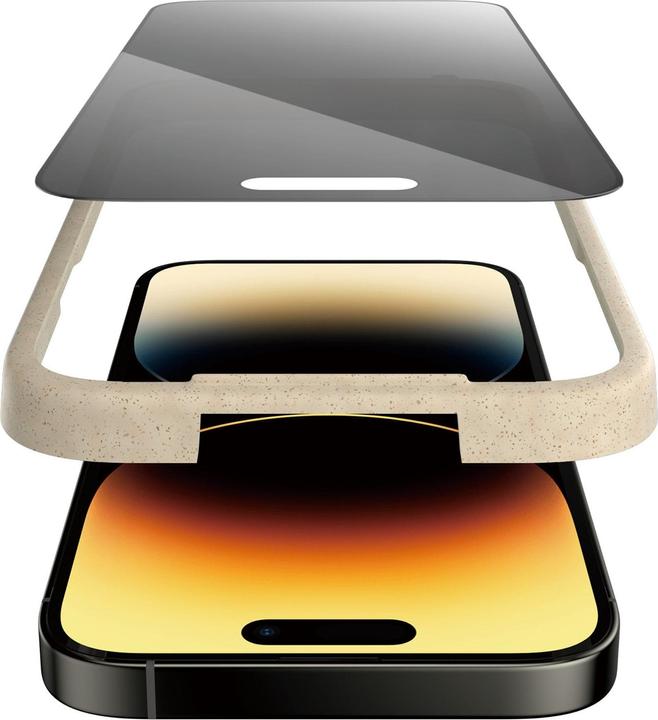 Produktbild PanzerGlass Ultra Wide Fit Privacy (1 Stück, Apple iPhone 14 Pro)