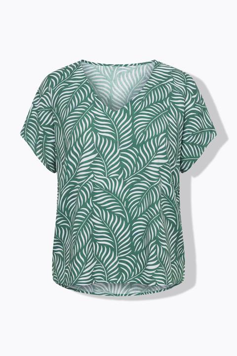 Produktbild Studio Untold Blusenshirt, oversized, Leafs-Print (46, 48)