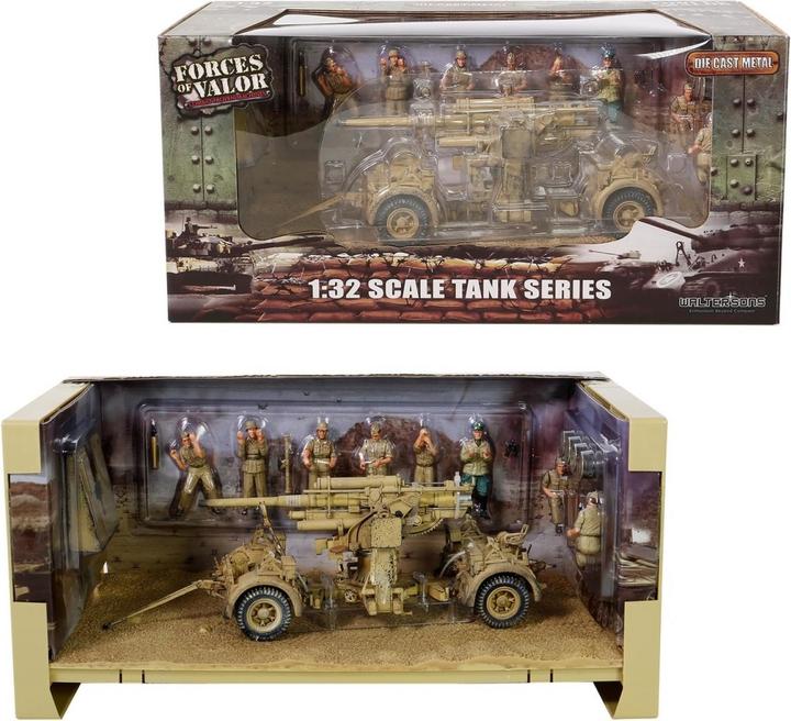 Produktbild Forces of Valor German Krupp Flak 36 w/Flak 18 + sd 202 tow veh.