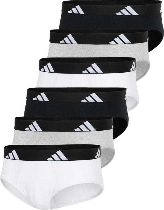 Actual product image adidas Pack of 6 Active Flex Cotton Briefs / Underpants (M, pack of 6)